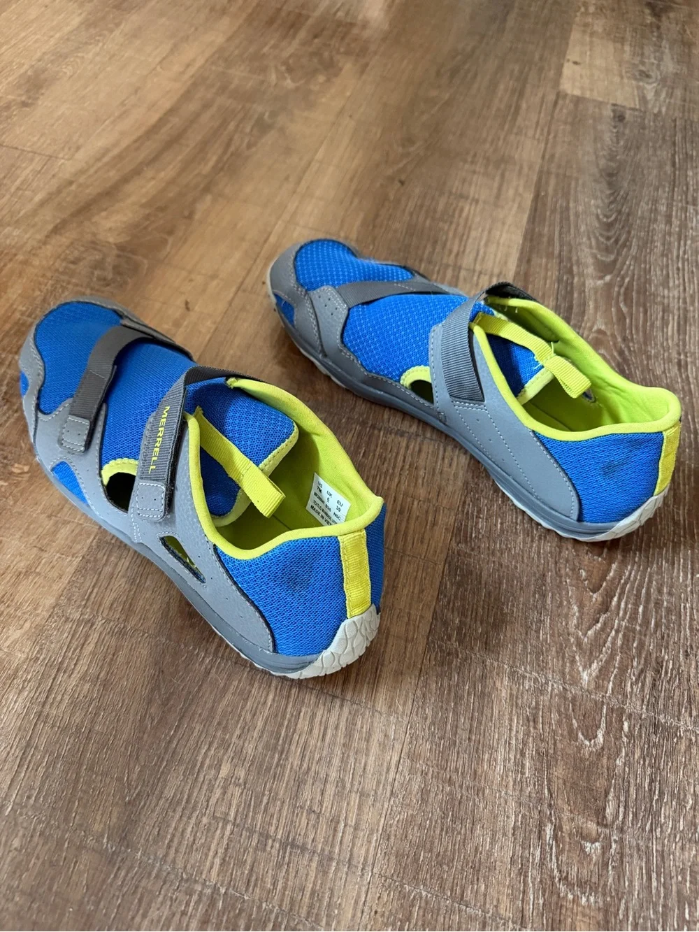 Merrell Kids' Hydro Quest Blue & Gray Water Sandals size 7